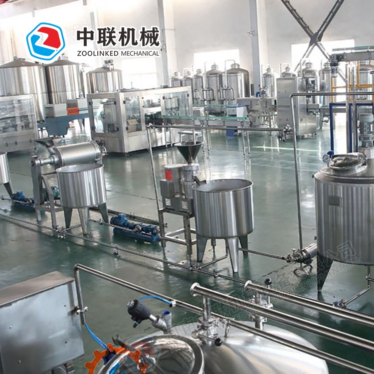 中聯定制整套粗糧飲料生產線 小型五谷雜糧飲料加工設備